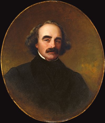 Nathaniel Hawthorne by Emanuel Gottlieb Leutze